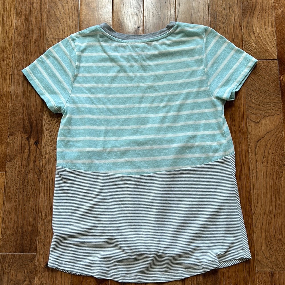 Striped Pattern Tee - Picture 2 of 2